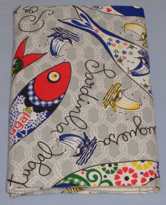 Capa para livros em tecido modelo 77 (NOVA)