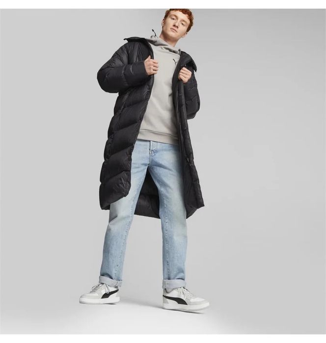 Парка чоловіча Puma Long Hooded Down Coat (Оригінал)