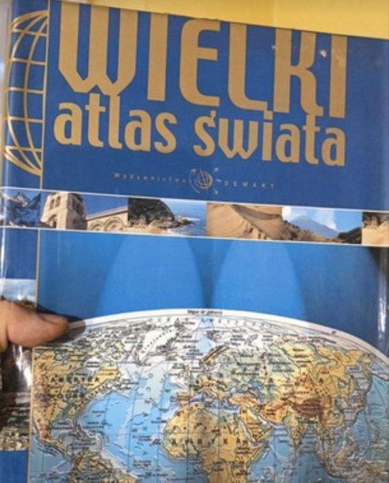 Atlas świata używany