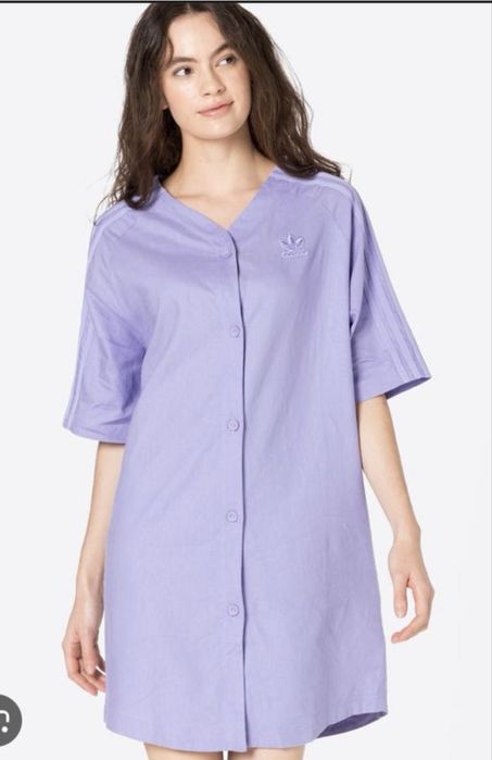 Лляна сукня adidas