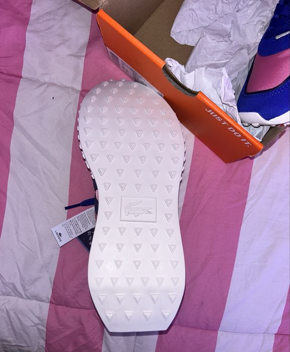 Sapato lacoste 40.5 novo sem uso