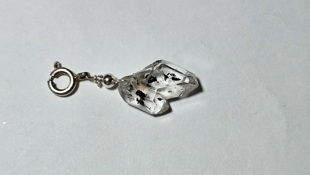 Wisiorek Kwarc Herkimer