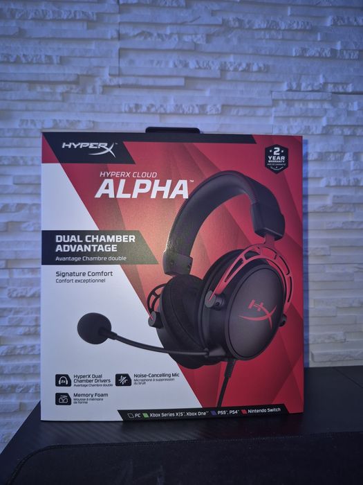 HyperX Cloud Alpha – Słuchawki Gamingowe