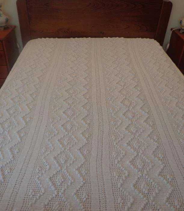 Colchas Em Crochet Para Cama De Casal