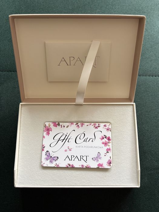 Karta podarunkowa gift card Apart 500 zl
