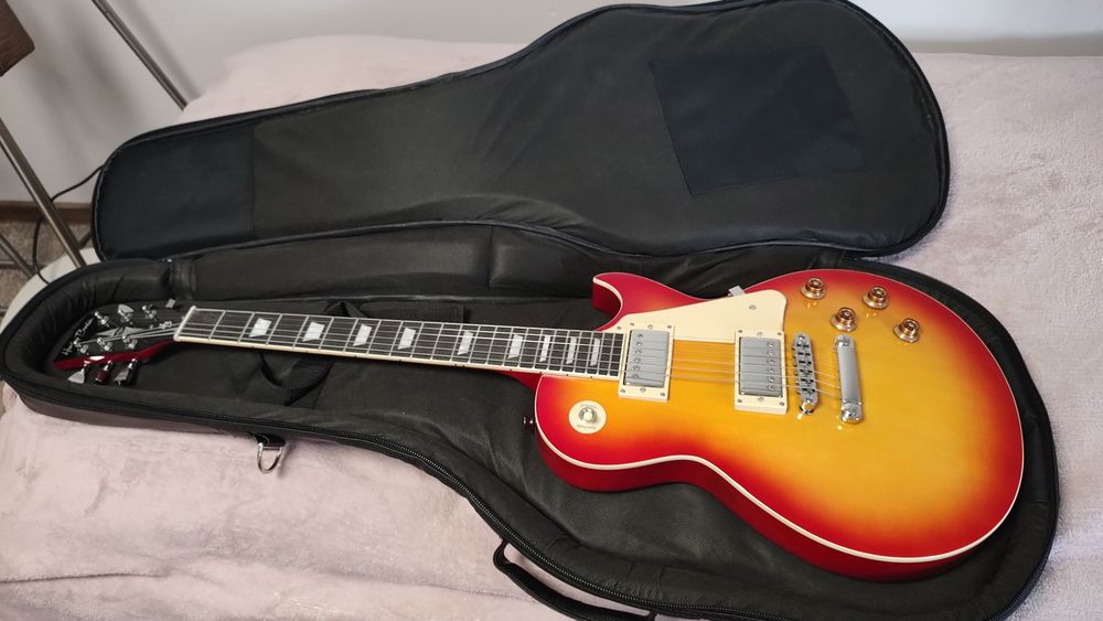 NOWA Harley Benton SC-450 CB piękna gitara elektryczna CASE Les Paul  świetny instrument !!