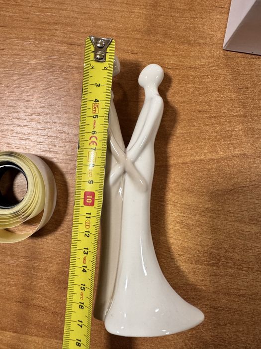 Figurka ceramiczna Para wysokość ok 17cm