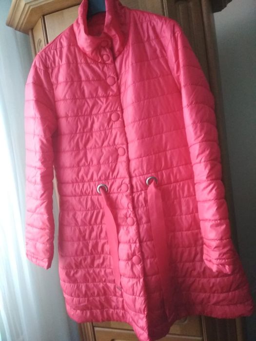 Płaszcz pikowany lekko ocieplany