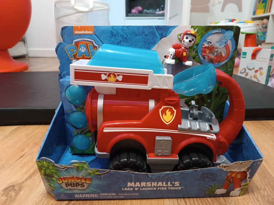 Psi Patrol Hero Jungle Pups pojazd dżungla słoń + figurka Marshall