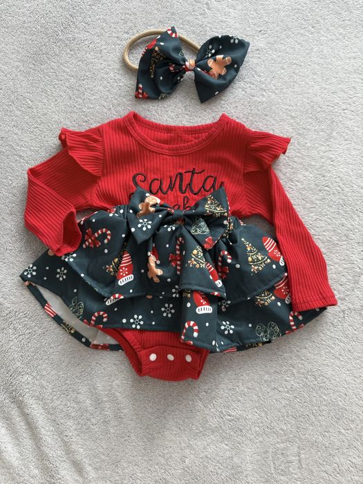 Новорічна сукня для новонароджених