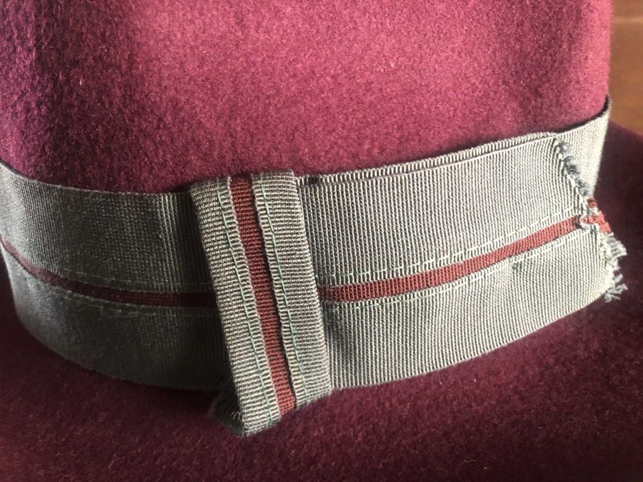 Chapéu bordeaux Hoss Intropia (panama) 100% lã