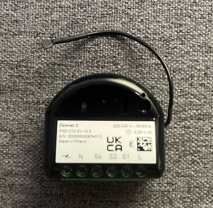 Fibaro Dimmer 2 FGD-212 Z-Wave Nice Yubii