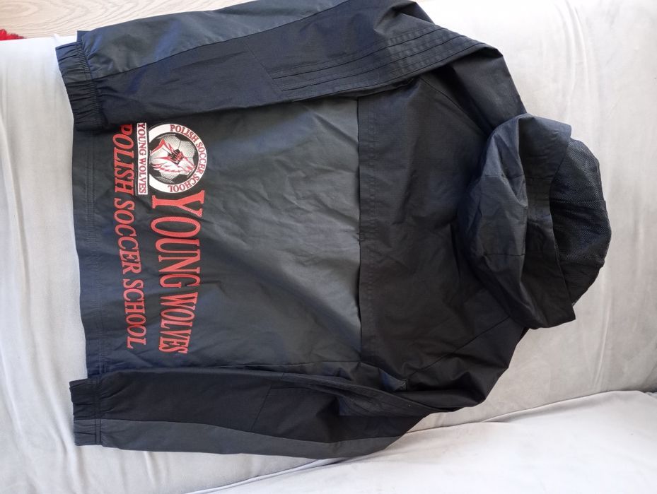 Kurtka jesienna sportowa dla chłopca wiatrówka 11-12 lat Adidas