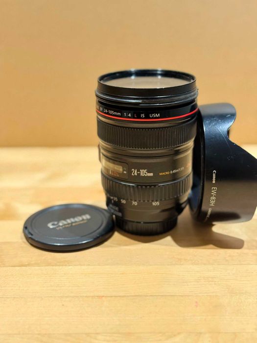 Lente Canon EF 24-105mm f/4L IS USM – Versatilidade e Qualidade L