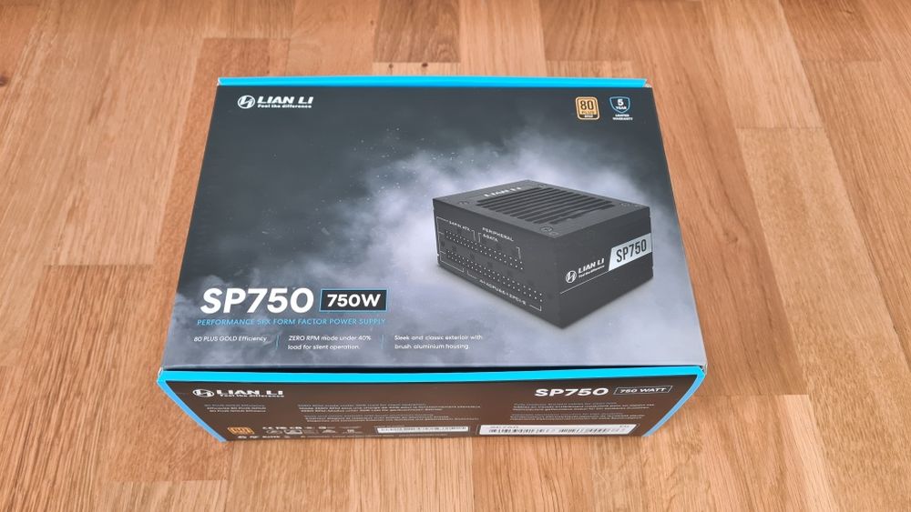Lian Li SP750 750W SFX 80+ Gold – Fonte Modular para PC ITX / SFF