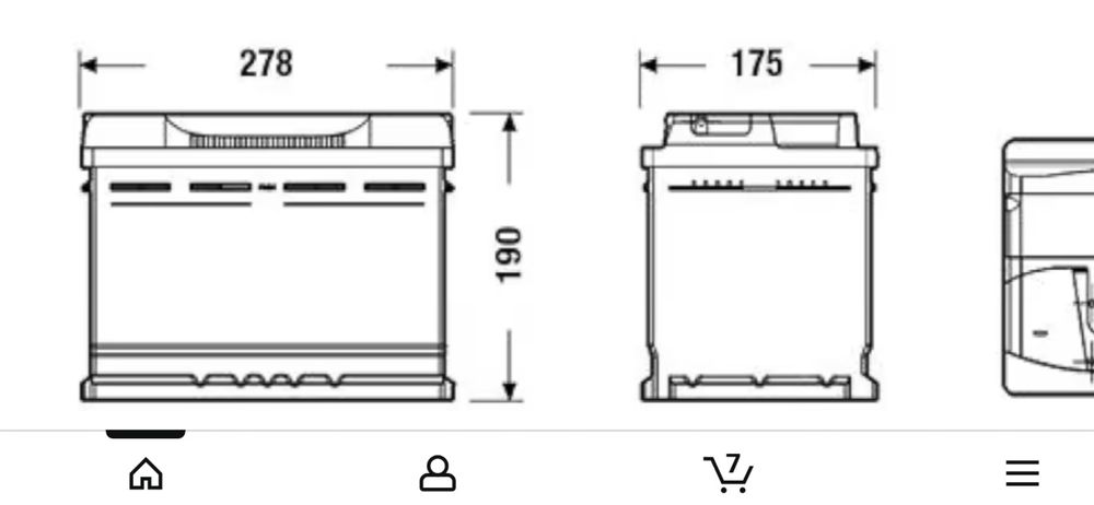 Bateria Tudor 74 ah 680 a 12V