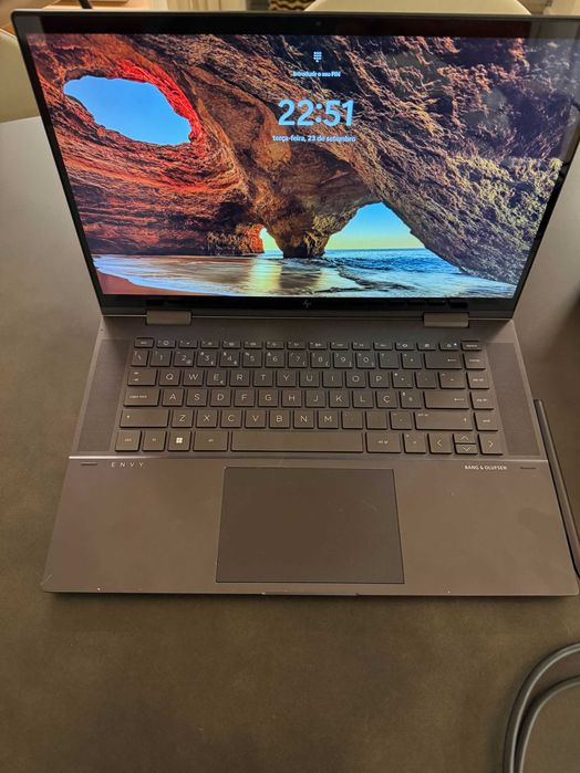 HP Envy x360 Black -  Touch 15.6" i7 16GB 512GB RTX 2050 c/ Garantia