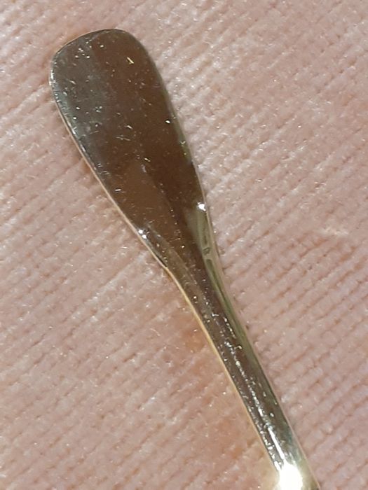 Pozłacane 12 łyżeczek
