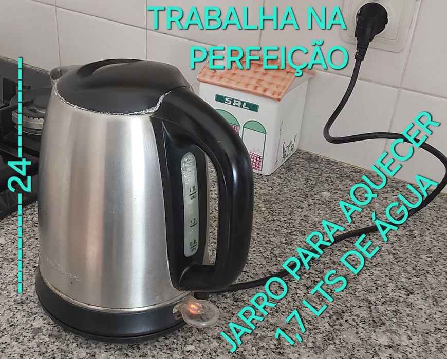 JARRO ELÉTRICO MOULINEX. Casa,Cozinha,Trabalho,Obra,Garagem,Quarto.