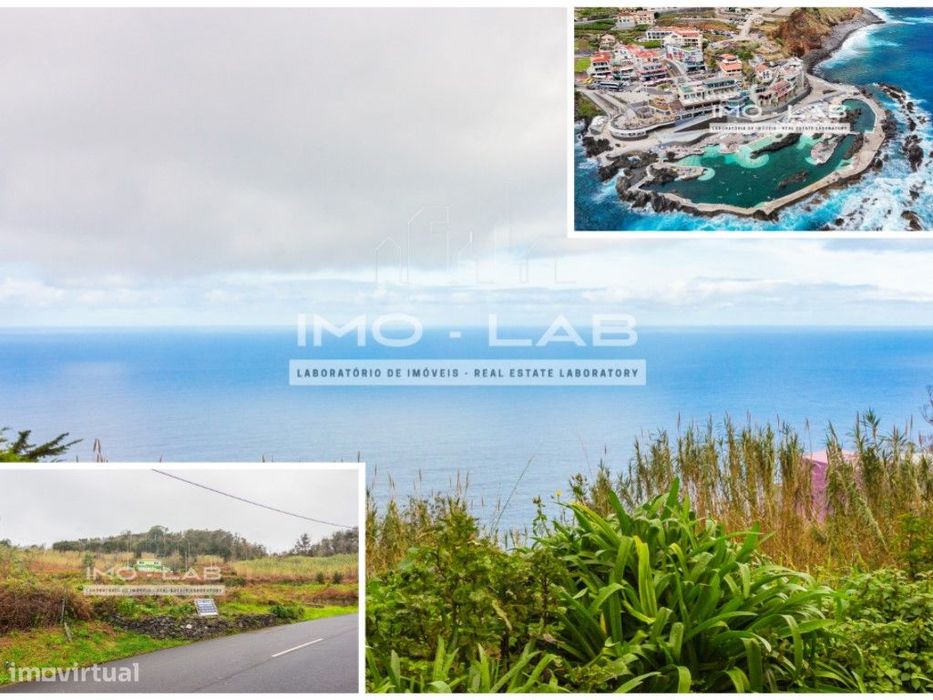 Terreno com 340m2 - Estrada Regional - Porto Moniz