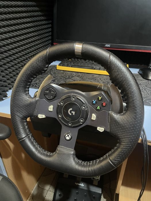 Руль logitech g920 +КПП