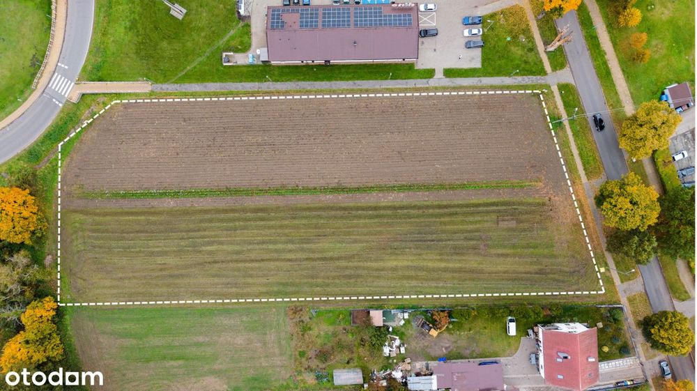 Działka 7322 m² Skokowa, gm. Prusice pod usługi, handel, gastronomię - Widok 4