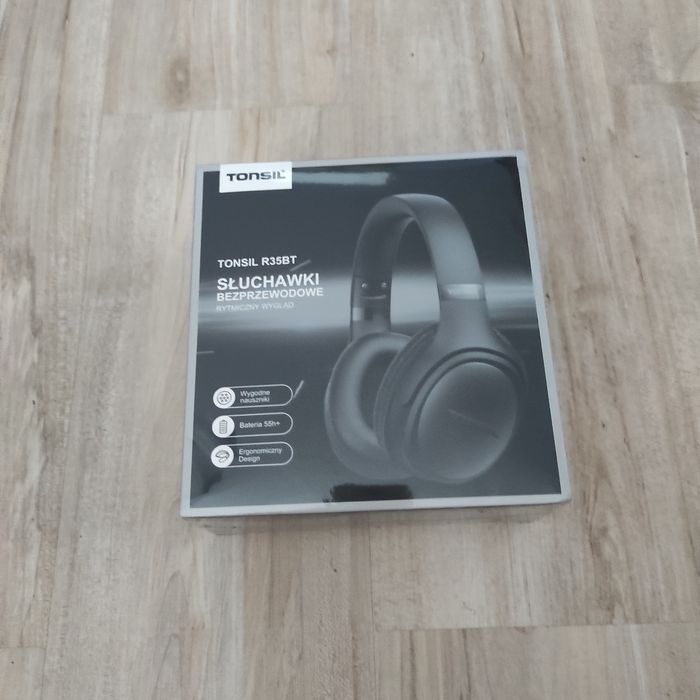 Nowe Słuchawki  bezprzewodowe Tonsil