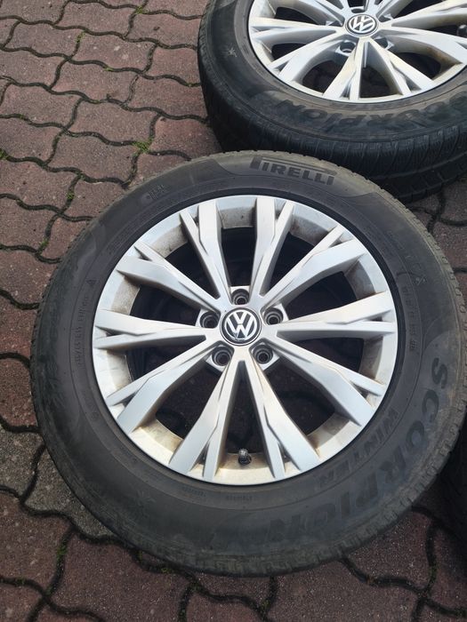 Orginalne WV Tiguan alufelgi 17 cali