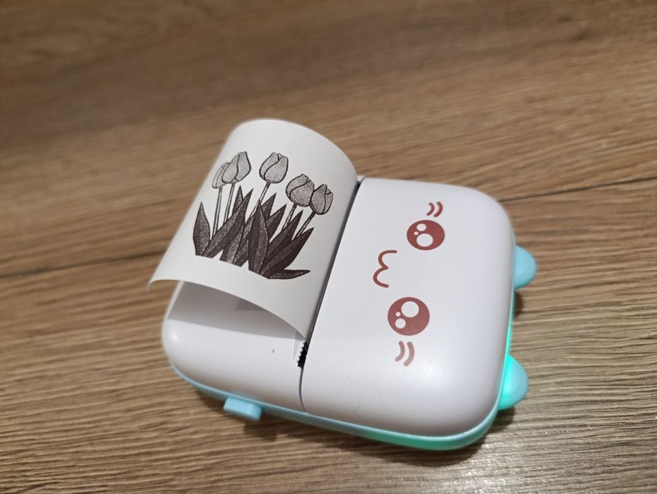 Nowa mini drukarka drukuś zdjęć etykiet pl aplikacja