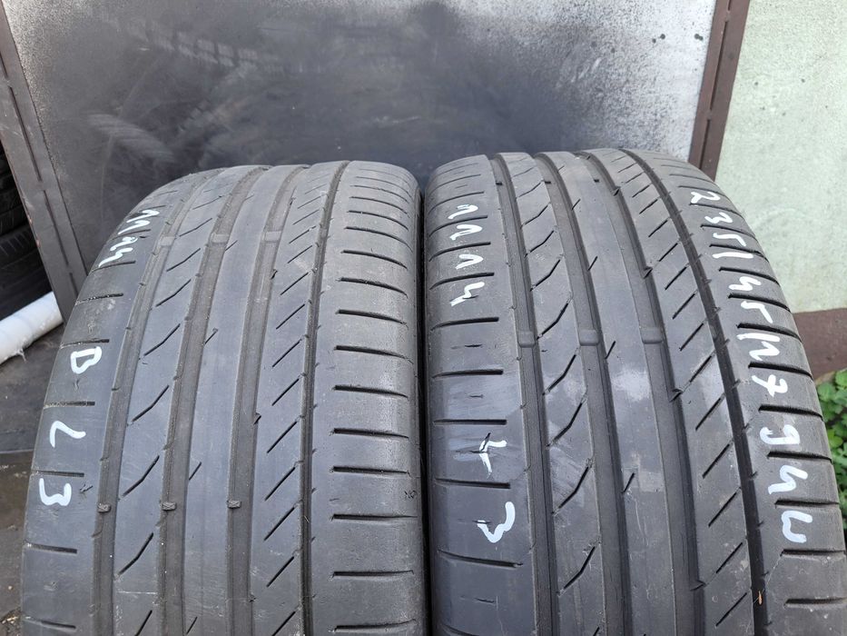 235/45/17 Continental ContiSportContact 5 ContiSeal  5-6mm 2szt