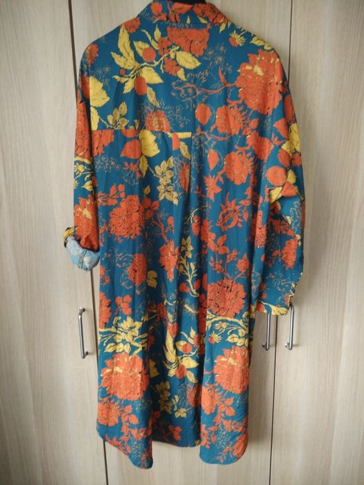 Piękna koszula tunika Manilla kwiaty rozmiar uniwersalny