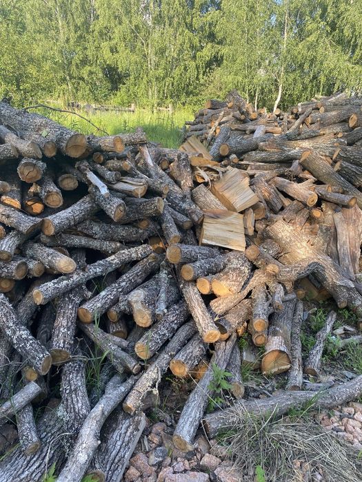 Дрова сухі-рубані чурки метрові