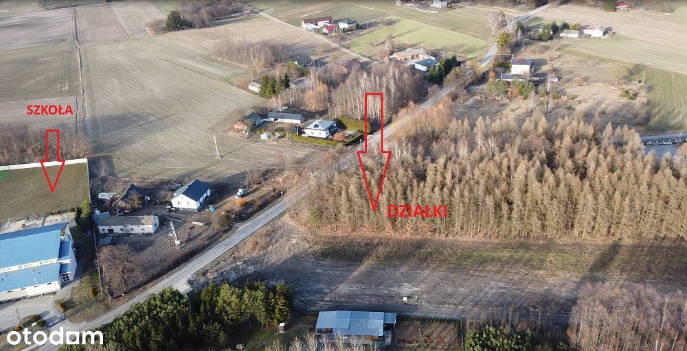 Działki z WZ od 30 do 48 arów/ Białopole