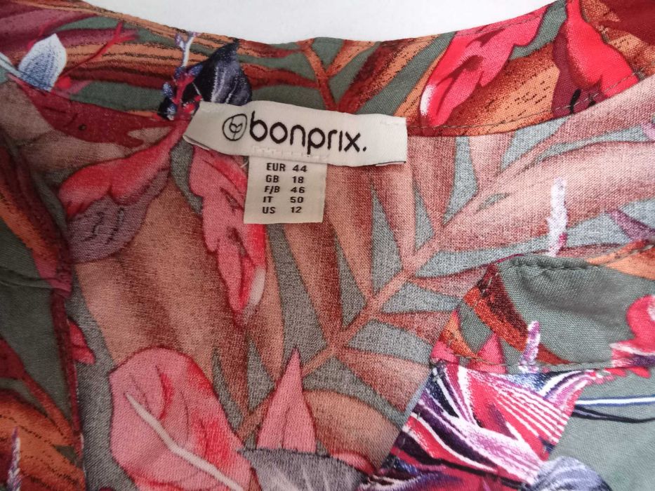 Sukienka w kwiaty rozmiar 44, Bonprix