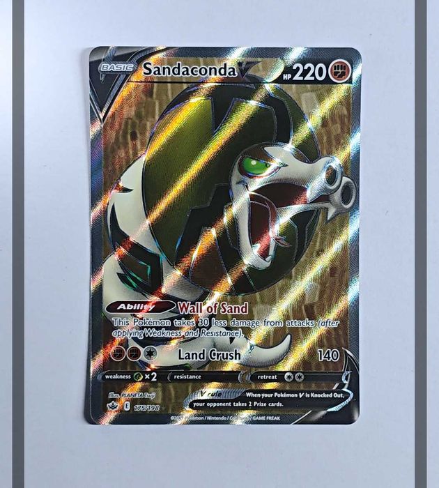 Sandaconda V 175/198 CRE Pokemon ENG-NM