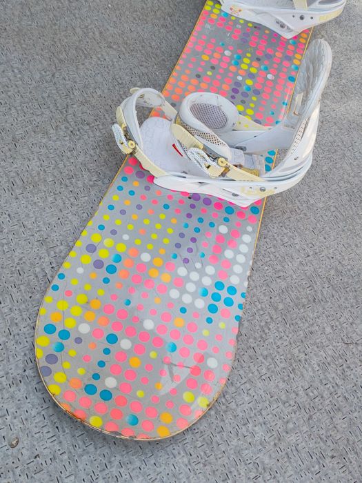 All-mtn deska BURTON BLENDER 145 cm z wiązaniami BURTON ! Serwis