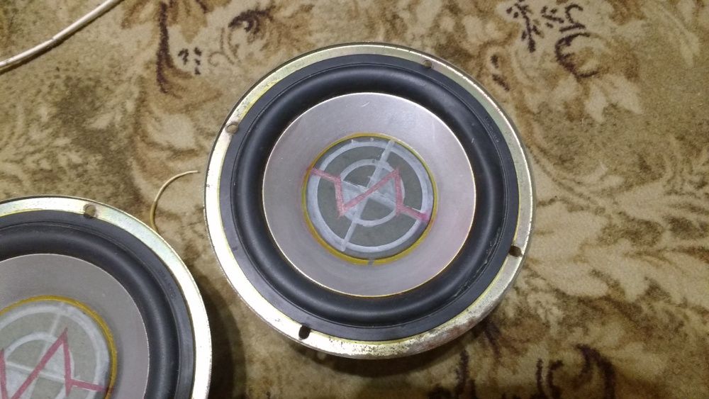 Нч динамики 80W 6Om 175mm (145мм посадочный диаметр)компрессионные