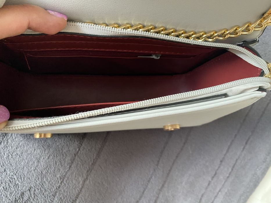 Torebka jasnoszara elegancka lub na codzień, na wesele, do sukienki