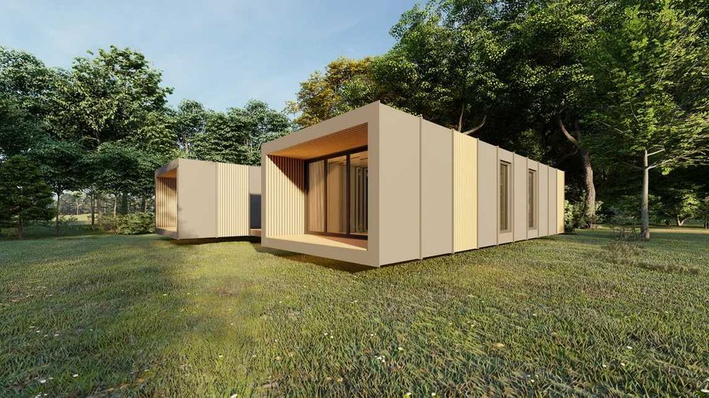 Модульный дом / Домики для базы отдыха / Дачный дом / Мобильный офис