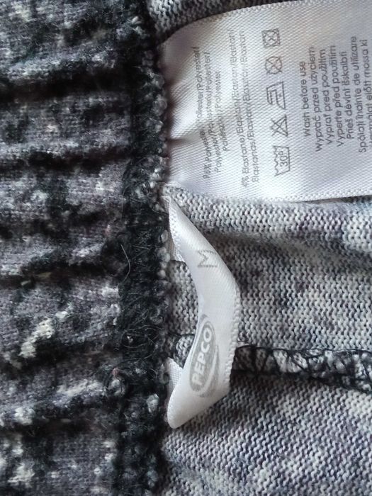 Damskie spodnie dresy getry legginsy Pepco M 38 szare