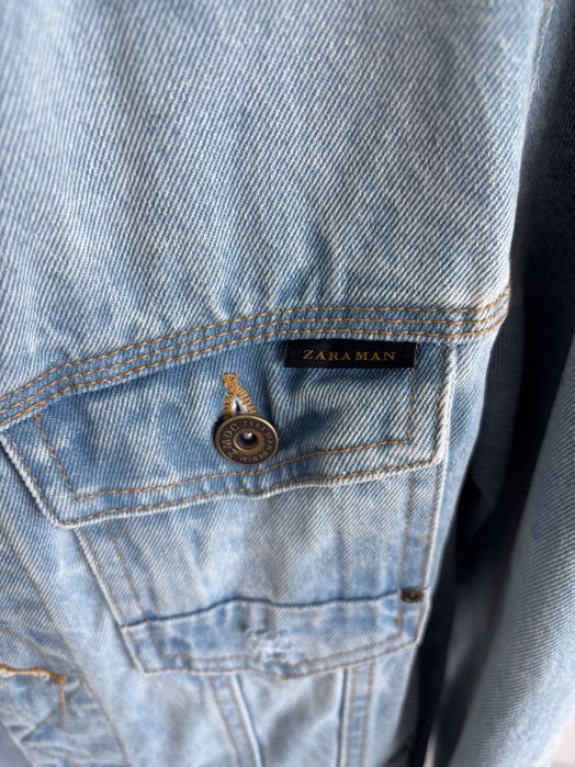 Джинсова куртка zara