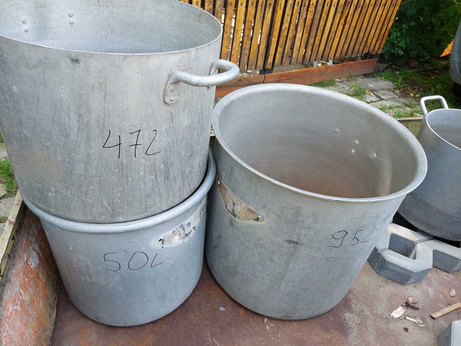 Garnek aluminiowy prl retro pewex