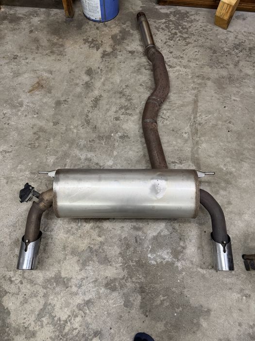 Panela de escape Bmw original