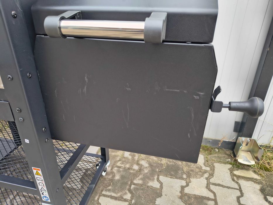 NOWY Grill Gazowo-Węglowy z Wędzarką EL FUEGO ARIZONA SOLIDNY ! ŻELIWO