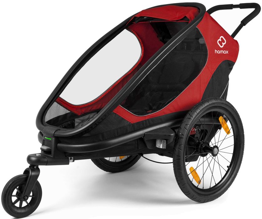Przyczepka rowerowa HAMAX OUTBACK ONE z kołem do Jogingu