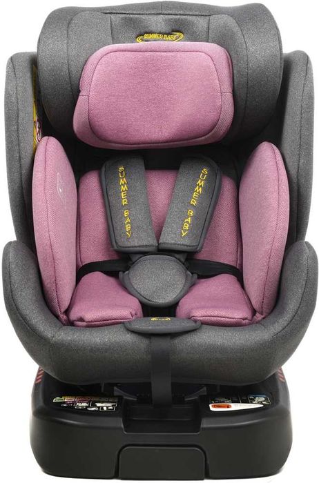 Fotelik Samochodowy COMO 40-150CM Obrotowy 360° ISOFIX z Nogą i-Size