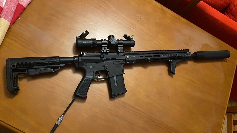 Airsoft Wolverine MTW HPA Gen3 DMR COMPLETA – FULL UPGRADE + KIT HPA + Klarna Pay