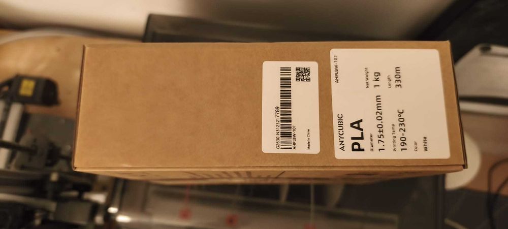 Filamentos PLA Anycubic 1.75mm 1kg (Novos)
