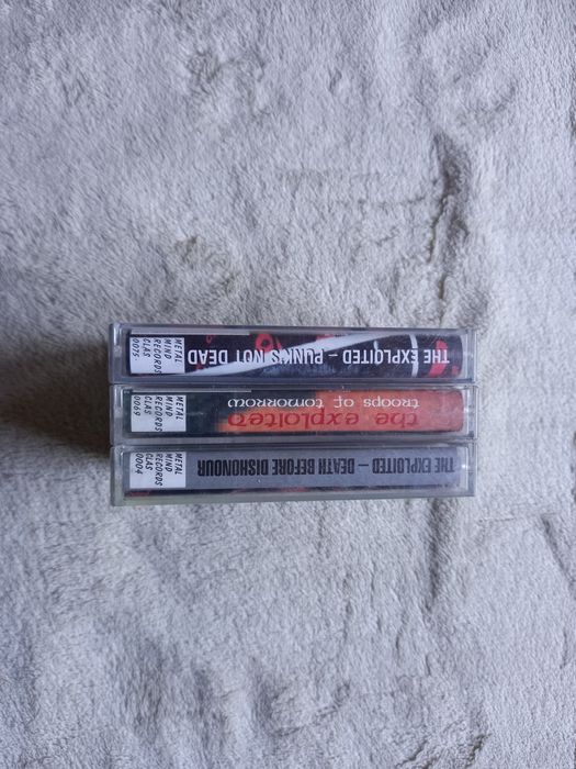 Zestaw kaset magnetofonowych-The Exploited UNIKAT