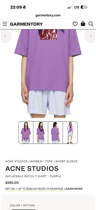 Футболка Acne Studios унисекс